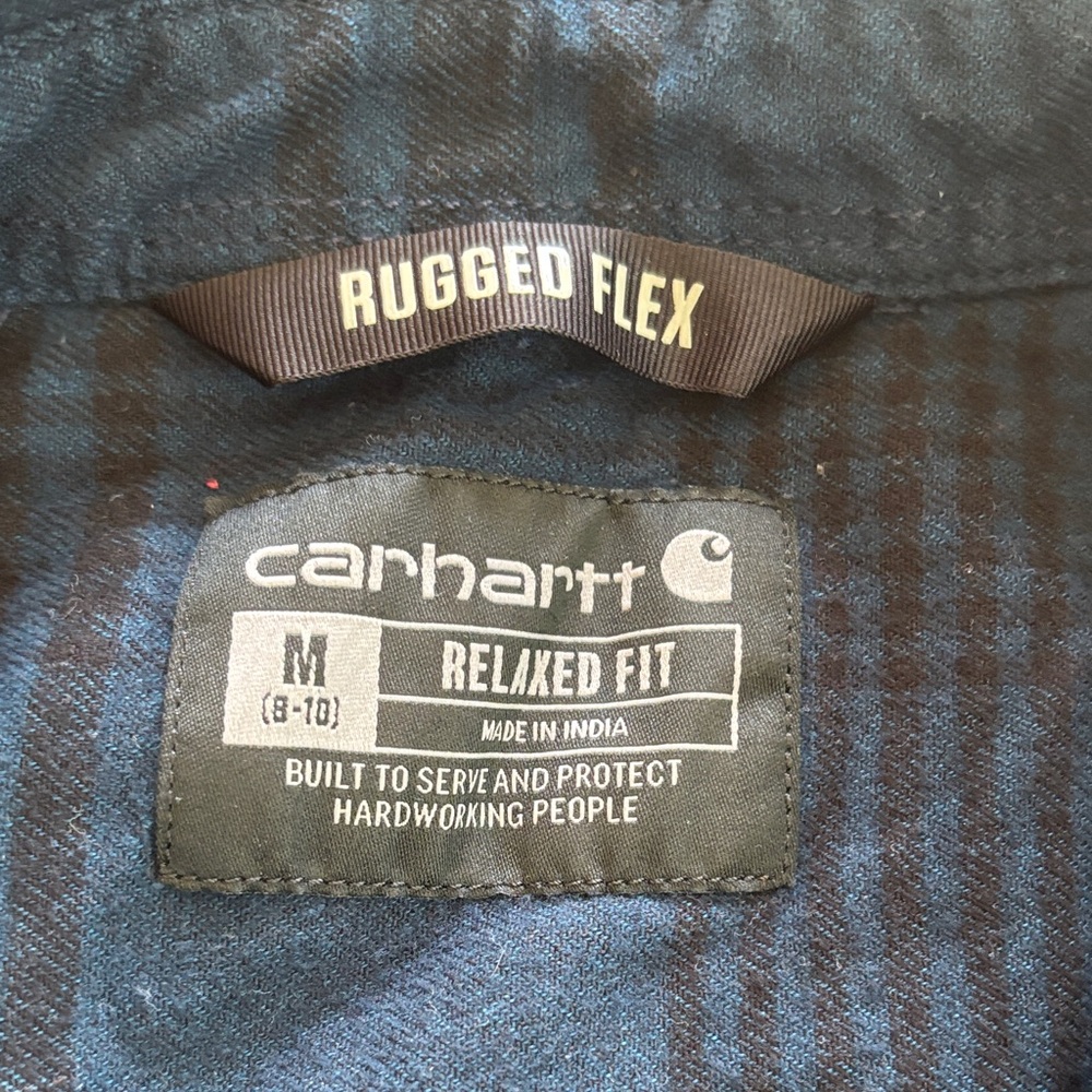 Carhartt Men's Dark Blue Casual Shirt - Picture 3 of 5